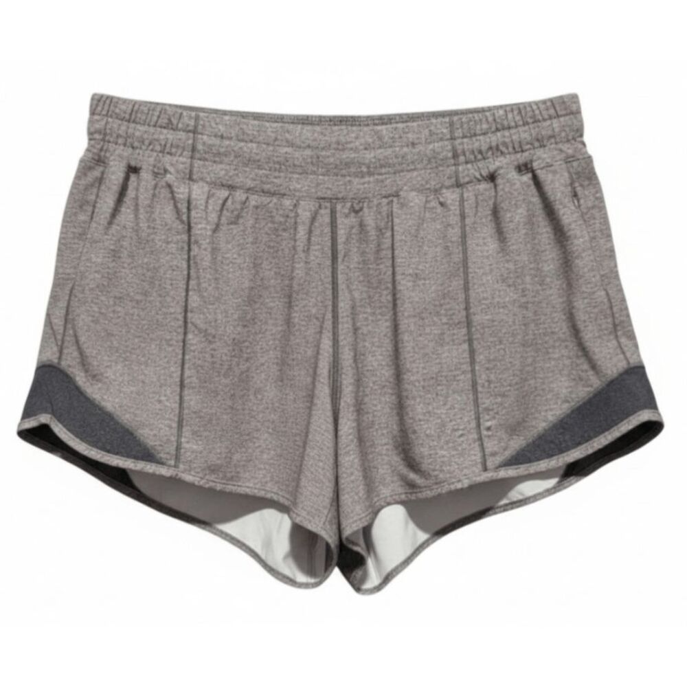 LULULEMON ATHLETICA Hotty Hot Short II 4' Size 10 - Picture 3 of 4